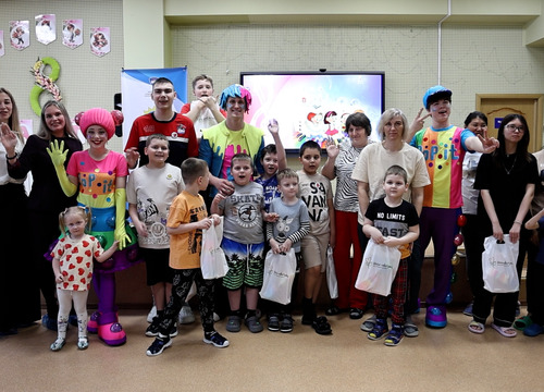 21 марта наш фонд так же посетил ГБУ Реабилитационный центр для детей и подростков с ограниченными возможностями здоровья 